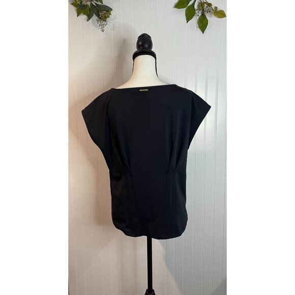 Nine West Womens Black Sleeveless Top Size L - Picture 3 of 14